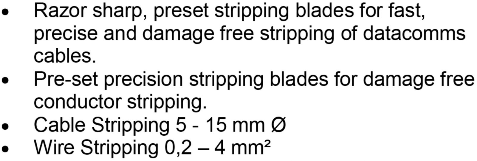 מסירי מקלפי בידוד לכבלים גוקרי ג'וקרי JOKARI 30160